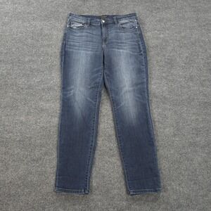 Judy Blue Jeans Womens 13/31 Blue Slim Fit Skinny Mid Rise Stretch Denim Pants